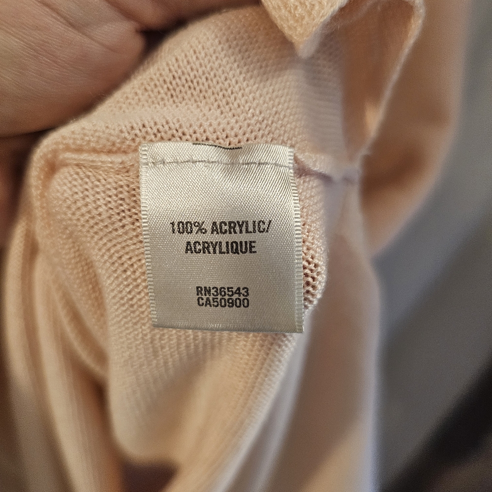 Van Heusen Light Pink Long Sleeve Tee - Picture 6 of 7
